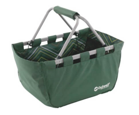 Kempingowy kosz piknikowy Folding Basket zielony Outwell