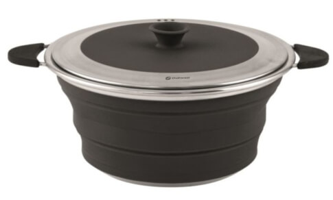 Składany garnek z pokrywką Collaps Pot with Lid 2.5 midnight black Outwell