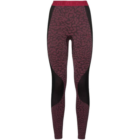 Damskie legginsy Bottom Pant Performance Blackcomb Odlo różowa panterka