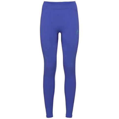 Spodnie sportowe Bottom Pant Performance Warm Odlo niebieskie