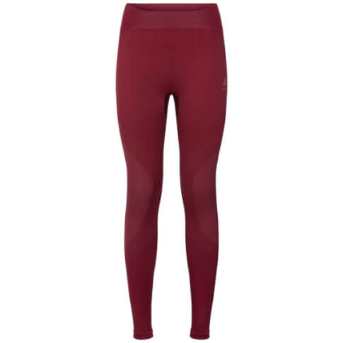 Spodnie sportowe Bottom Pant Performance Warm Odlo czerwone