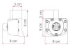 Kempingowe zabezpieczenie do drzwi kampera Safe Door Guardian Ducato Fiamma