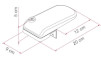 Kempingowe zabezpieczenie do drzwi kampera Safe Door Magnum Frame Fiamma