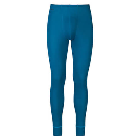 Męskie kalesony Active Warm Bottom Long Odlo niebieskie