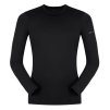 Męska bluzka z długim rękawem Litio T - shirt LS Black Zajo czarna