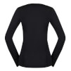 Damska bluzka z długim rękawem Litio W T - shirt LS Black Zajo czarna