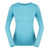 Damska bluzka z długim rękawem Litio W T - shirt LS Bluefish Zajo błękitna