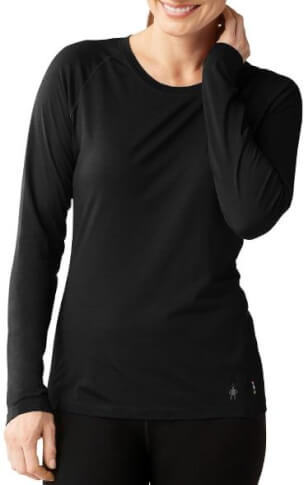 Bluzka z wełny merino Women's Merino 150 Baselayer Long Sleeve T-shirt Smartwool