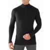 Bluzka M'S Merino 250 Baselayer 1/4 Zip Black Smartwool czarna