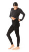 Leginsy 100% merino W'S Merino 250 Baselayer Bottom Black Smartwool czarne