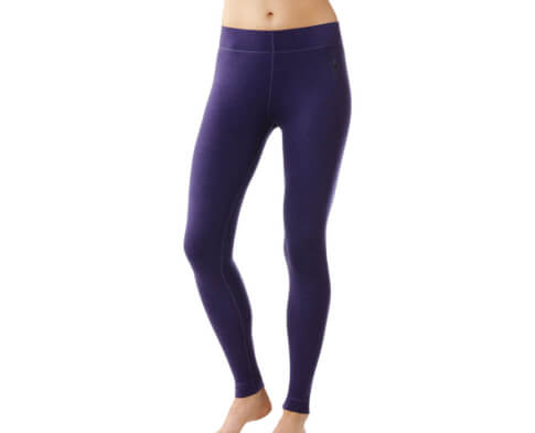 Leginsy 100% merino W'S Merino 250 Baselayer Bottom Imperial Purple Smartwool fioletowe