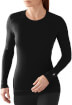 Bluzka 100% merino W'S Merino 250 Baselayer Crew Black Smartwool czarna