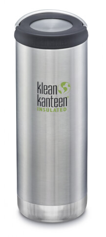 Butelka izolacyjna TKWide Vacuum Insulated (Wide Loop Cap) 473ml Brushed Stainless Klean Kanteen