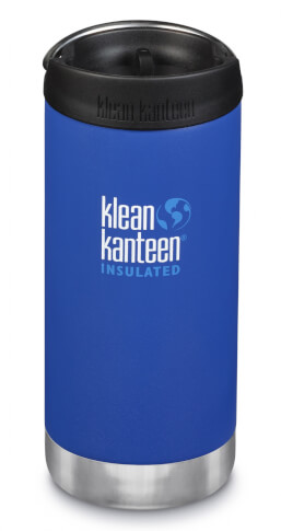 Butelka izolacyjna TKWide Vacuum Insulated (mit Cafe Cap) 355ml Deep Surf (matt) Klean Kanteen