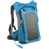 Plecak z panelem słonecznym 7W PowerNeed i bukłakiem niebieski