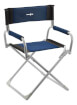 Kempingowe krzesło składane Smart niebieskie Brunner