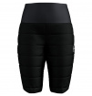Pikowane spodenki Shorts Millennium S - Thermic Odlo czarne