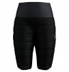 Pikowane spodenki Shorts Millennium S - Thermic Odlo czarne