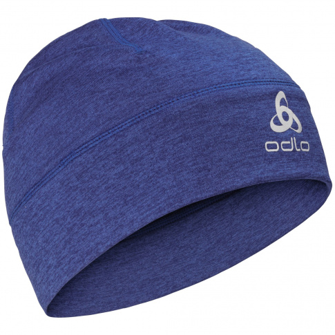 Czapka z domieszką wełny Hat Millennium Odlo niebieska