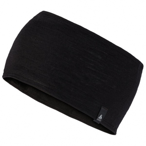 Opaska z wełny merino Headband Natural 100% Merino Warm Odlo czarna