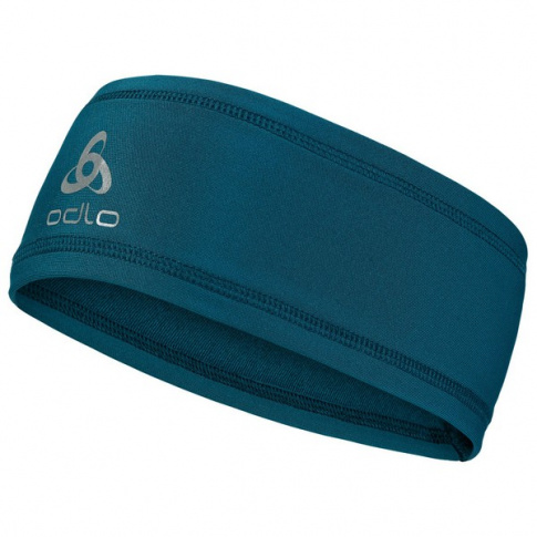 Opaska biegowa Headwarm Polyknit Light Odlo niebieska