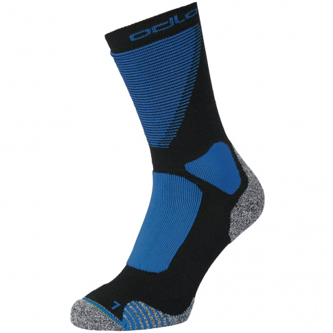 Skarpety trekkingowe Socks crew Ceramiwarm XC Odlo niebieskie