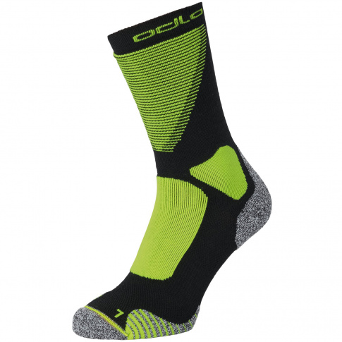 Skarpety trekkingowe Socks crew Ceramiwarm XC Odlo zielone