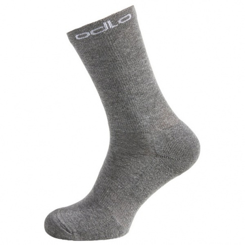 Trójpak skarpetek sportowych Sport Socks High 3 pack Warm Odlo szare