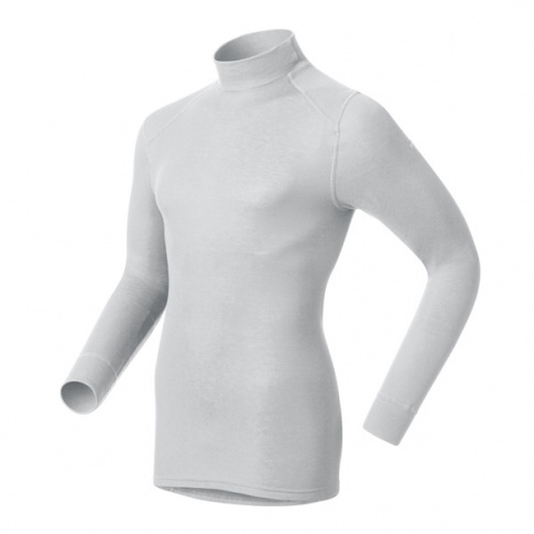 Koszulka techniczna Active Originals Warm Shirt I/s turtle neck Odlo szara