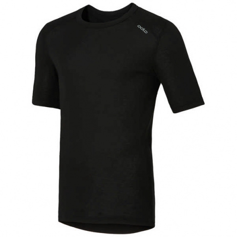 Koszulka termoaktywna Active Warm Bl Top Crew Neck Odlo czarna