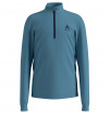 Bluza techniczna Midlayer 1/2 zip Carve Kids Warm Odlo błękitna