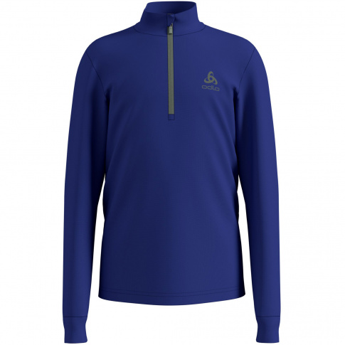 Bluza techniczna Midlayer 1/2 zip Carve Kids Warm Odlo chabrowa