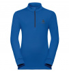 Bluza techniczna Midlayer 1/2 zip Carve Kids Warm Odlo niebieska