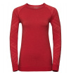 Bluzka techniczna Suw Top Natural Kinship Warm Odlo czerwona