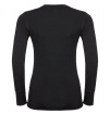 Bluzka z wełny merino Natural 100% merino Warm Suw Top Odlo czarna
