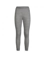 Damskie wełniane leginsy Natural 100% Merino Warm Odlo szare