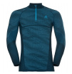 Bluzka techniczna Performance Blackcomb Bl Top Turtle neck Odlo niebieska