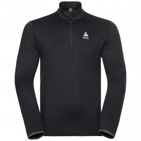 Męska bluza techniczna Midlayer 1/2 zip Alagna Odlo czarna