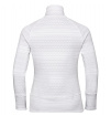 Bluza techniczna Midlayer 1/2 zip Silveretta Ceramiwarm Odlo biała