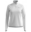 Bluza sportowa Midlayer 1/2 zip Carve Ceramivarm Odlo biała