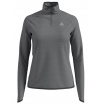 Bluza sportowa Midlayer 1/2 zip Carve Ceramivarm Odlo szara