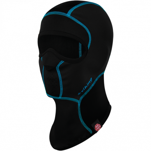 Kominiarka z membraną GoreTex Infinium Windstopper Viking niebieskie szwy