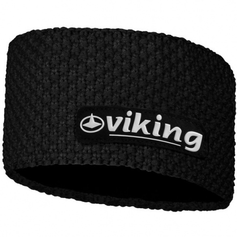 Opaska z membraną Windstopper Berg Viking czarna