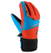 Młodzieżowe rękawice narciarskie Fin Viking czerwono niebieskie