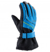 Młodzieżowe rękawiczki sportowe odblaskowe Mate Viking niebieskie