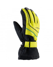 Młodzieżowe rękawiczki sportowe odblaskowe Mate Viking żółte
