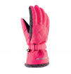 Damskie rękawiczki narciarskie Crystal Viking różowe