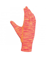 Damskie cienkie rękawiczki sportowe Katia Viking różowo żółte