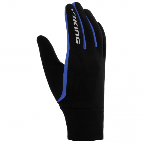 Rękawiczki sportowe do smartfona Foster Viking czarno niebieskie
