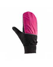 Rękawiczki sportowe z lampką LED Vermont Viking czarno różowe